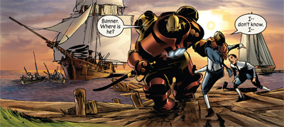 The man in the iron suit...