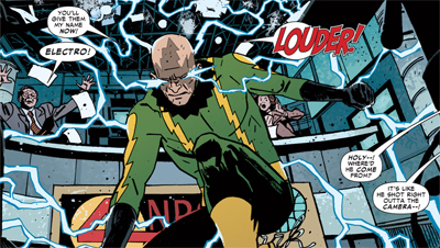 I always loved how Electro managed to stay so grounded...