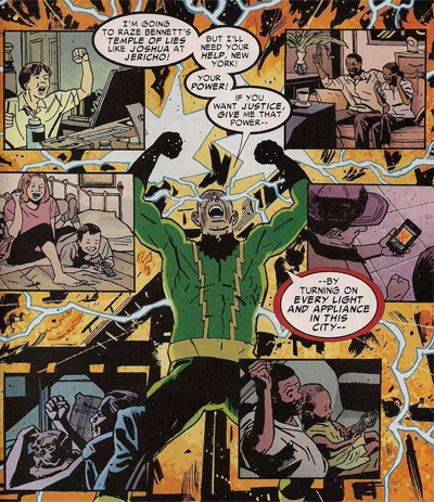 To thundering applause...