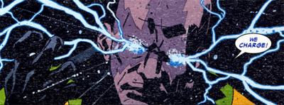 Electro really looks fried...