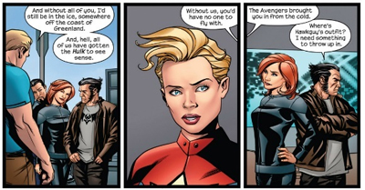 Assembled Avengers...