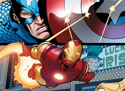 Here come the heroes...