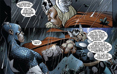 Thundering on about it...