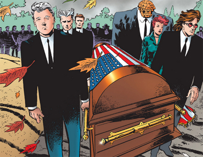 Funeral for a friend...