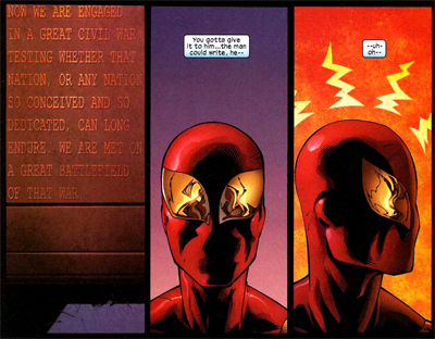 Spidey's foreshadowing sense is tingling...