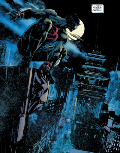 Oh, and he also starts dressing in black, in case there's any ambiguity...