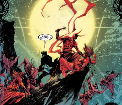 The Devil in the pale moonlight...