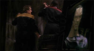 Personally, I was waiting for the "Dukat terrorist ultimatum blooper reel" to kick in...