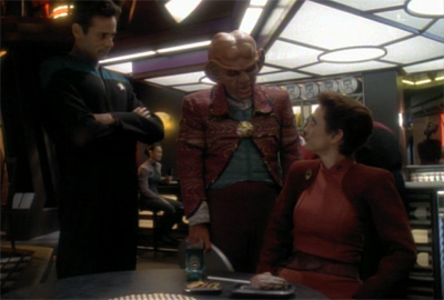 "You are going to enjoy this crossover, if we have to give Jonathan Frakes a goatee to make it happen!"