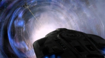 Through the wormhole...