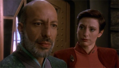 "Might I suggest that you could also look badass with a bald head and a beard, Commander?"