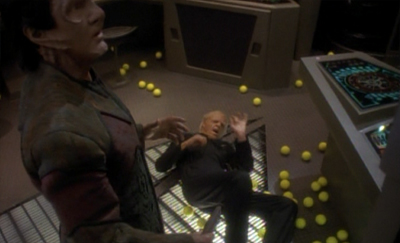 The stars' tennis balls...