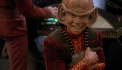 Beware Ferengi bearing gifts.