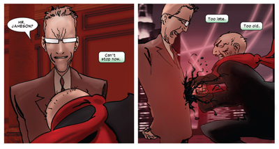 Jameson's not afraid to get his hands dirty...