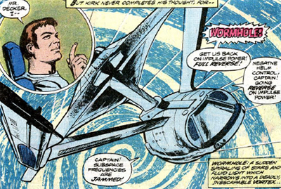 Down the wormhole...