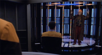 Everybody gets on board with this whole Starfleet thing very quickly...