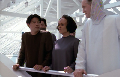 "You can have robes like mine once you've proven you can handle the ketchup at the food court properly."