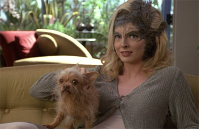 And her little dog, too...