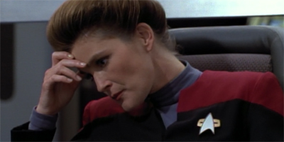 Ah, the Picard school of leadership...