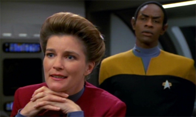 "Quite a mess (hall) you've made of this one, Tuvok..."