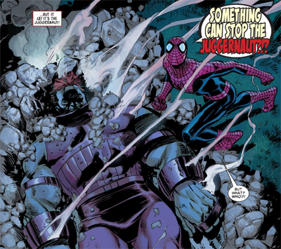 The Juggernaut who fell to Earth...