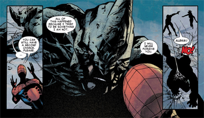 Yes, a story about a guy in a grey Rhino suit can be heartbreaking. Wanna fight about it?