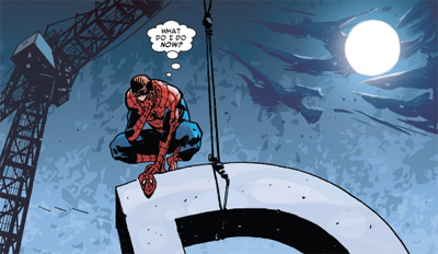 Just hanging there...