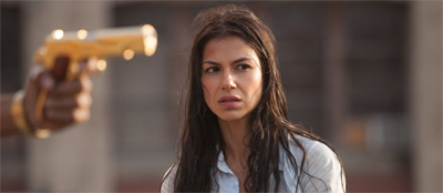 The man with the golden gun...