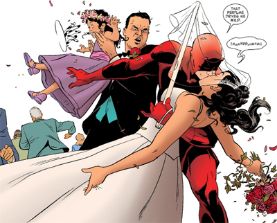 You may now kiss the bride...