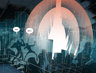 Never a dull moment...