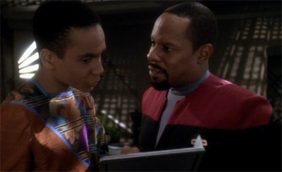 Quality father-son time...