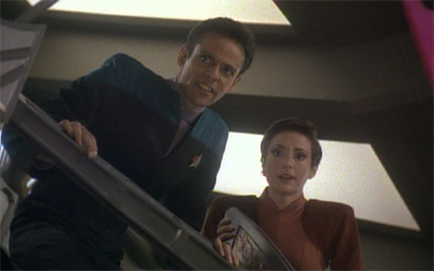 Some of Garak's fashion designs went down a bomb...