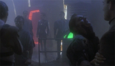 Sadly, they cut the Intendent and Garak's manic laugh from the random executions scene...
