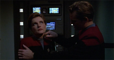 Injecting some excitement into her routine...