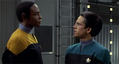 "Bet you'd ended up on Deep Space Nine now, eh?"