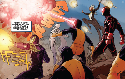 A good old-fashioned X-over!