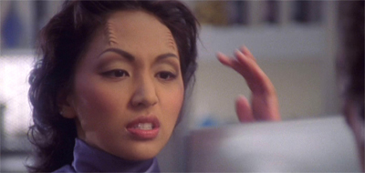 Getting her head on straight...