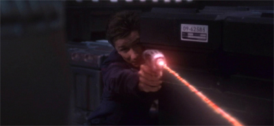 "If I'd known this was about to go down, I would have brought four or five disposable ensigns..."