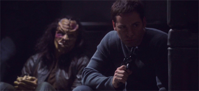 He's beaten that poor Nausicaan green and purple...