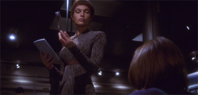 Sampling her work...