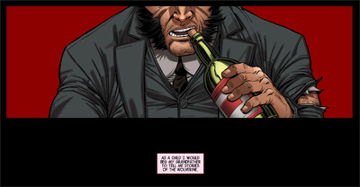 He's got some bottle...