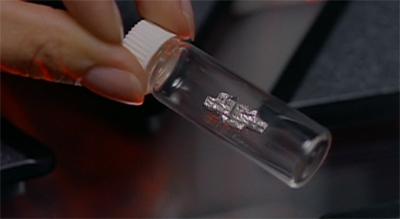 Chipping away at his sanity...