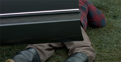 The whole thing collapses...