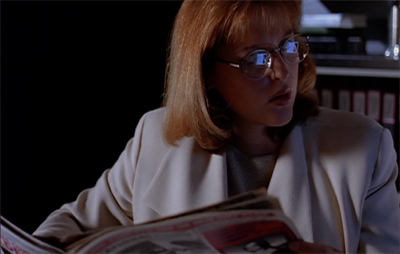 You'd be surprised how many X-Files tips come through the National Enquirer...