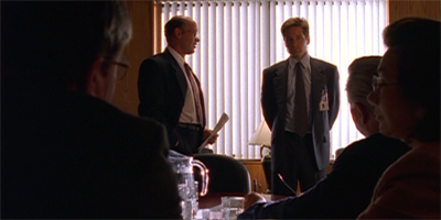 "You mean Skinner deals with problems that aren't caused by or directly related to Mulder?"