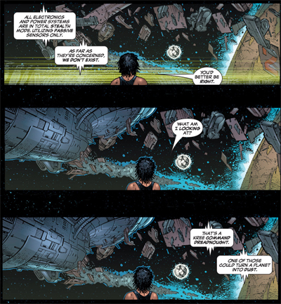 In space, no one can hear you exposit...