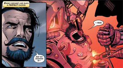 Where's his head at?