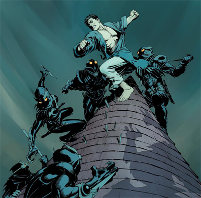 The siege of Wayne Manor...