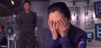 This week on Star Trek: Enterprise, T'Pol stubbornly refuses to get into the spirit of "hide and seek."