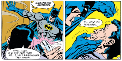 Batman goes all Christian Bale on us...